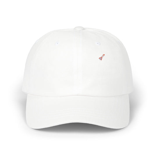 Vintage NASA Rocket Dad Cap - Retro Space Embroidered Hat with Constellation Patterns